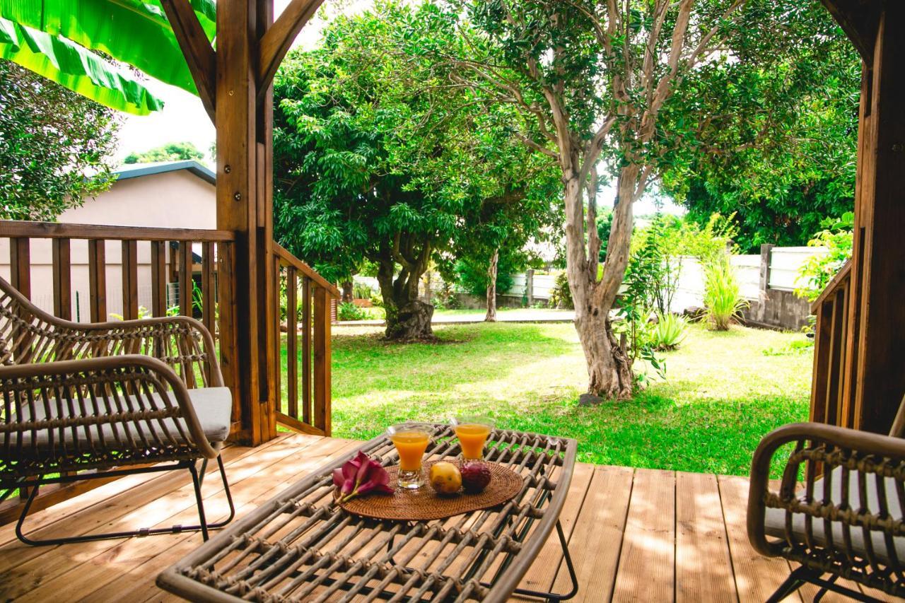 Villa Le Colonial Zen - T4 A 5 Mn Aeroport Sainte-Marie Exterior foto