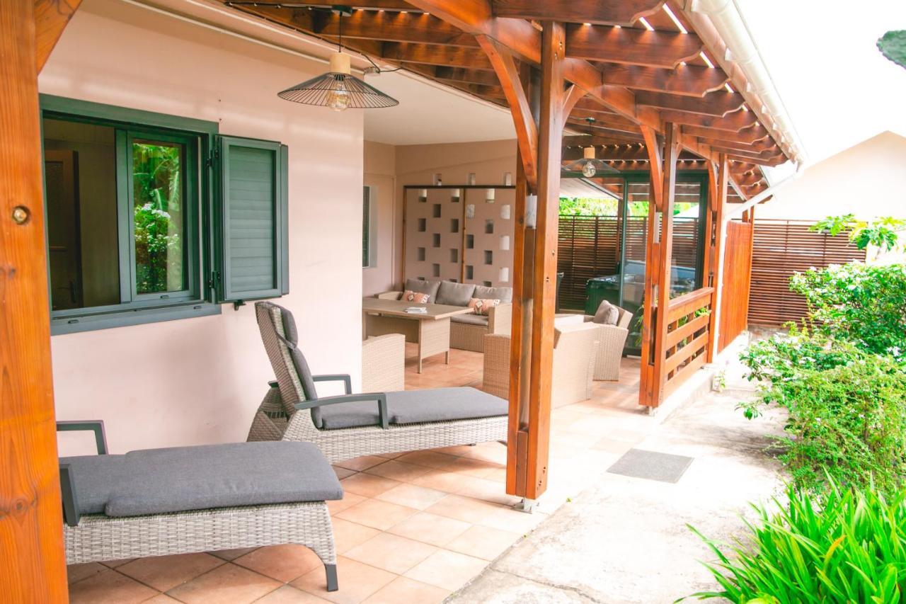 Villa Le Colonial Zen - T4 A 5 Mn Aeroport Sainte-Marie Exterior foto